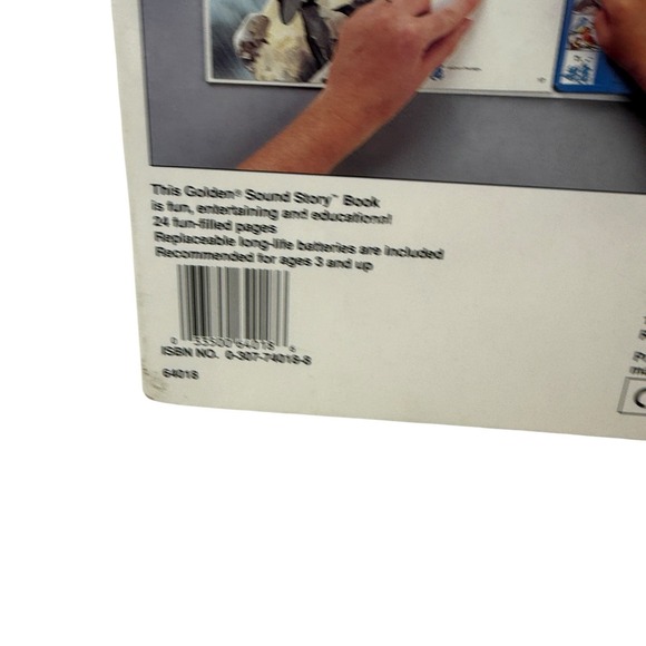 Golden Sound Story Disney Snow White Seven Dwarfs Book 1991 DOES NOT WORK - Picture 5 of 6